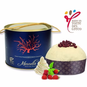 Panettone Mennella Crema Chantilly e Fragoline Limited Edition
